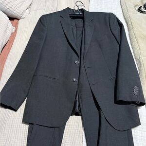 Banana Republic Charcoal Slim Fit Suit Jacket